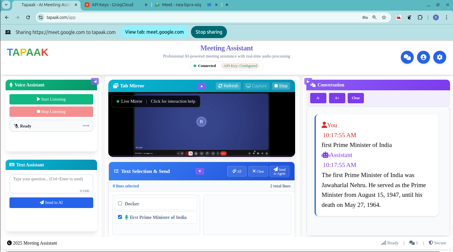 Real-time Audio Processing